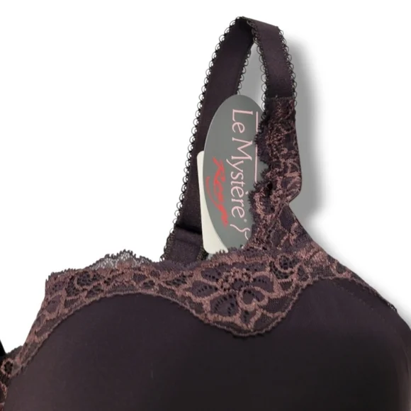 New Le Mystere Bra Size 44 G - Le Mystère Dream Tisha Lace Bra Full Coverage Bra - Picture 3 of 6
